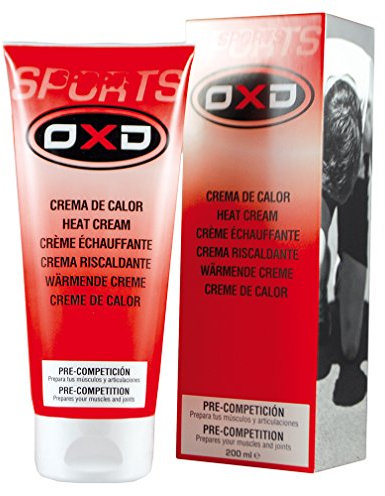 OXD Wärmecreme 200ml, Sport & Fitness Warm-up, Muskeln vorbereiten vor dem Workout, Unparfümiert, Für Erwachsene, Sportbegeisterte, Unisex