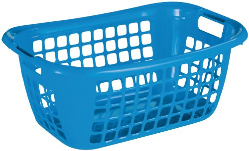 Sunware Wäschekorb Basic 48L blau 55 x 38 x 23 cm Boxen, Körbchen & Kisten