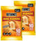 HOTHANDS Hand Warmers Value Pack - Pack total of 20 (10 x 2 sachets) - 10 hours of heat - Air activated - Ready to use, yellow,orange