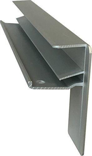 Fensterbank Putz Seitenteile 225 mm in Silber
