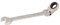 Silverline Tools 196573 - Llave combinada con carraca articulada 13 mm