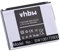 vhbw Akku kompatibel mit Samsung SGH-i900, SGH-i8000, Omnia, Nexus S, SGH-i7500, Omnia 2 Handy Smartphone Telefon (900 mAh, 3,7 V, Li-Ion)
