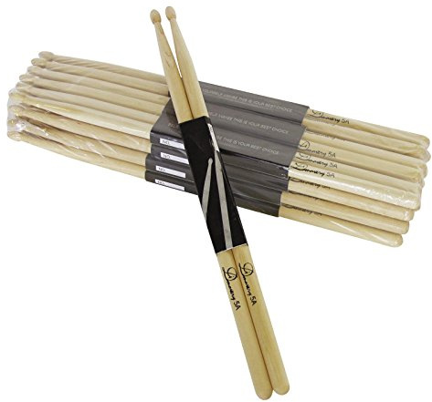 DIMAVERY DDS-5A Drumsticks, Ahorn | Hochwertige Drumsticks