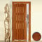 Porta a Soffietto da Interno in PVC Ciliegio Vetro Trasparente 88,5x214 cm MOD. Luciana