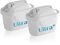 Aqualogis Ultra+ Water Filter Cartridge for Brita Maxtra + Water Pitcher 2 Pack