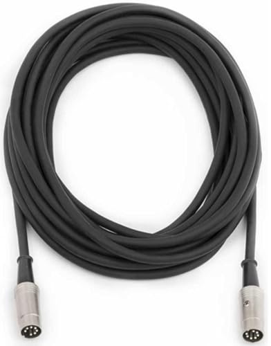 Fender 25' 7-Pin Replacement DIN Footswitch Cable for Super-Sonic 22, Twin and 100 Head Amplifiers
