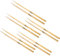 5 Paires de Baguettes XDrum 5A Pointe Nylon (tête en nylon en forme de goutte, longueur : env. 405 mm)