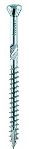 200 Terrassenschrauben EDELSTAHL GEHAERTET VA TX25 5x60 mm Bankirai Hapatec C1