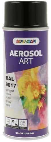 DUPLI-COLOR 741456 AEROSOL ART RAL 9017 verkehrsschwarz glänzend 400 ml