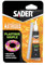 Sader Colle Plastique Souple – Colle pour PVC Souple et Caoutchouc – Idéale pour Bouées, Ballons, Matelas et Bateaux Pneumatiques – Rustine Intégrée – Résiste à l'Eau – Tube 12 ml