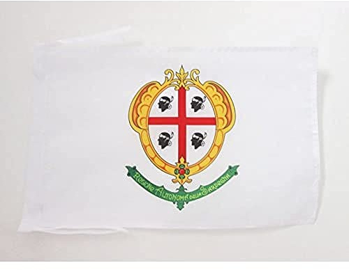 AZ FLAG Flagge Sardinien alt 45x30 cm Sardinien Polyester 100D Kordeln