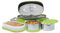 MILTON Stainless Steel Lunch Box for Adults & Kids – Leakproof Tiffin Box with Bag, Fork & Spoon – Bento Box for School, Office, Salad & Food Storage – Reusable Food Containers with Lids – Green