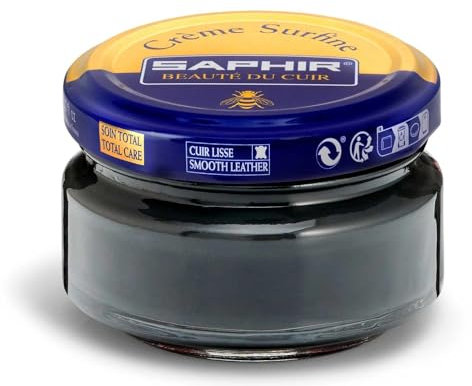 Saphir Cirage Pommadier Crème Surfine Gris Foncé