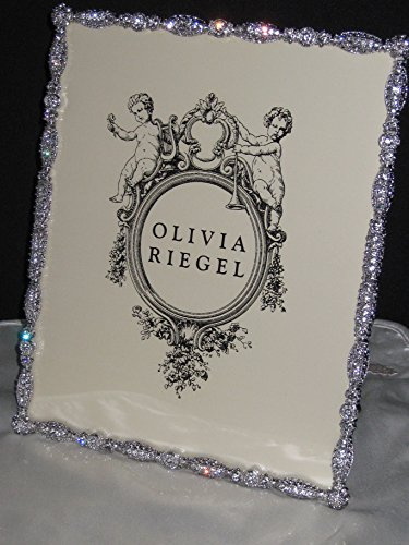 Olivia Riegel Bilderrahmen, Swarovski-Kristall, 20,3 x 25,4 cm, Abrury