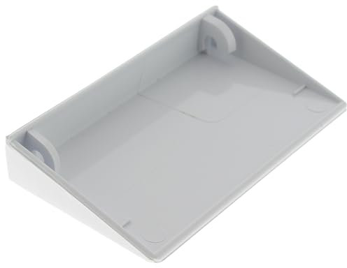 Bauknecht Kühlschrankgriff, Kühlgeräte-Türgriff, Silber, Europäisch, Rechteckig, 1 Stück