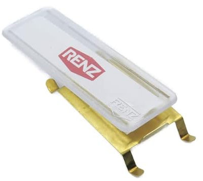 RENZ Namensschild mit Feder 65x22mm RENZ Nummer 97-9-00302