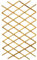Nature Garten-Rankgitter Rankhilfe Spalier Scherenspalier 45x180 Bambus 6040720