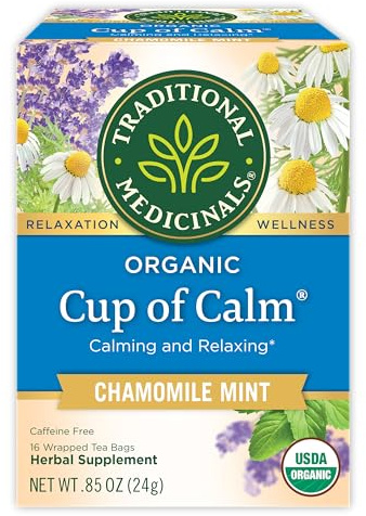 Traditional Medicinals Organic Easy Now Herbal Tea - 16 Tea Bags