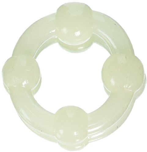 California Exotics Silicone Island Rings Double Stacker, Glow-in-the-Dark