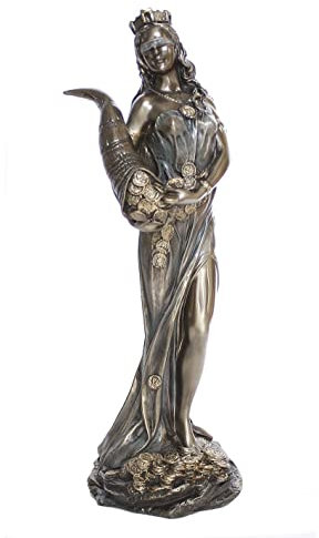 Fortuna römische Göttin des Glücks Figur Skulptur Statue