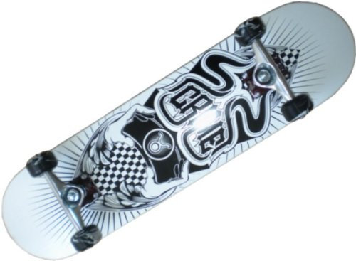 Unbekannt Crime Skateboard Komplettboard Racing 7.625