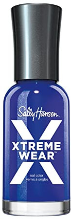 Sally Hansen Xtreme Wear Nail Polish, Streak-Free, Shiny Finish, Long-Lasting Nail Color, Pacific Blue, 0.4 fl oz