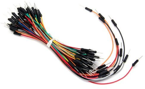 65Pcs Reusable Solderless Breadboard Jump Wire Cable for Bot Circut Creating--Assorted Color