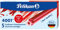 Pelikan 310623 Tintenpatronen 4001 Brilliant-Rot, Etui mit 5 Großraum-Patronen