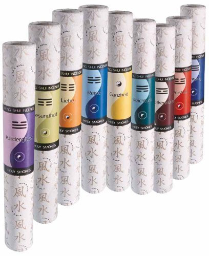 Berg Räucherstäbchen Holy Smokes Feng Shui, Liebe - 5 Rollen