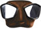 Mares Erwachsene Taucherbrille Mask Viper, Braun/Schwarz, 421411