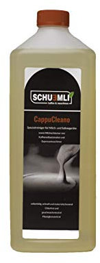 Cappucleano (1 L) | Originale Schiuma Latte Detergente di Schuemli | per Milchsysteme Caffè (Z. B. Jura Delonghi Melitta WMF Saeco Miele Nivona Siemens Bosch U. A.) Montalatte Foamer Foamino