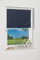 K-home 542424-2 Klemmfix-Minirollo 50150 (B:H) Blau Verdunklung, Stoff, 50 x 150 cm