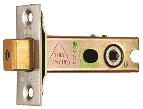Heavy Duty Eurospec 2.5 (64mm) Tubular Bathroom Dead Bolt TLD5025EB/SSS