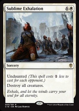 Magic: the Gathering - Exhalación Sublime (005/351) - Commander 2016