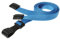 Customcard B007ZU4PLI - Cordino di sicurezza per porta badge con clip di sicurezza, confezione da 25, colore: Blu