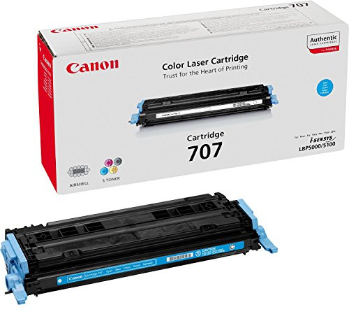 Canon 707 C original Toner Cian für ISensys Laserdrucker