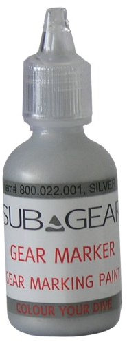 SubGear Gear Marker zur Markierung der Ausrüstung (silber)