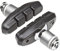 SHIMANO BREMSSCHUHE SATZ R50T2 BEF-SCHRAUBE(S),SCHEIBE (S), Schwarz