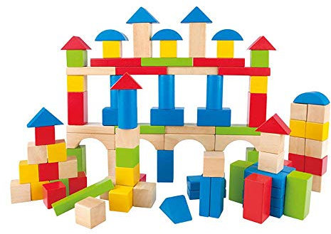 Hape E0427 Multicoloured Building Blocks Set, mehrfarbig