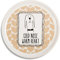 Pavilion Gift Company 78114 Keramik-Untersetzer mit Aufschrift „It‘s Cats & Dogs“, Beige