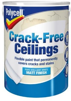 Polycell Crack-Free Ceilings Smooth Matt 5L