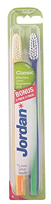 Jordan Classic Soft Toothbrush (Set of 2)