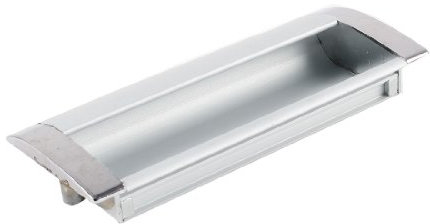 Sourcingmap a13072300ux1114 107 x 43 mm Aluminium Schrank Schublade Kommode Flush Pull Griff