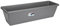 elho Barcelona XL 60 - Übertopf für Balkon & Außen - Ø 59.0 x H 20.5 cm - Schwarz/Anthrazit
