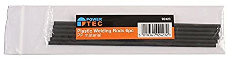 Power-TEC 92423.0 Plastique PP-Baguettes De Soudure à l'arc, Lot de 6