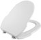Cornat WC-Sitz GRECIA weiß / Toilettensitz / Toilettendeckel / Klodeckel / WC-Deckel / Holzkern (MDF) / KSGRE00