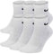 Nike SX7669-100 Everyday Cushioned Calzini Uomo WHITE/BLACK Taglia M