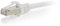 C2G 0.3 m Cat6a Shielded Patch Cable - White