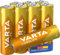 Varta AA Alkaline Battery Pack of 8 - Longlife