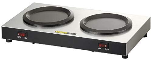 Lacor 69282 – Doppelter Kaffeekannen-Heizplatte, 180 W | Langlebiges Profi-Utensil; entwickelt für optimale Leistung und schnelle, unkomplizierte Reinigung in der Spülmaschine